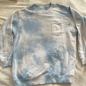 aerie oversized tie dye sweatshirt
